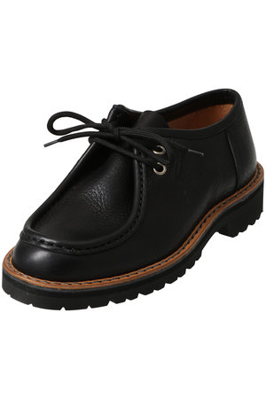 【ブラック】【JAPAN MADE】レースアップ モカ スリッポン ZUPPA Suede Black | ブラックスエードスリッポンスニーカー | STANCLAN