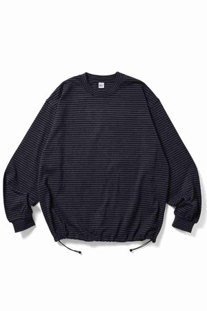 ES.1(エスアイ)｜【MEN】Border LS T-shirts T006/NV border の通販