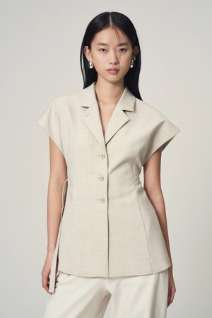 ジャケット・アウター venica Jeanne Power sholder shape jacket Venica(ヴェニカ)｜Jeanne | Power sholder shape jacket/LBEG の通販