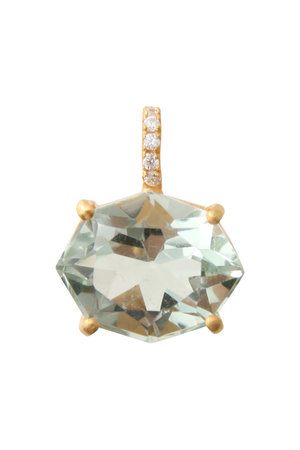 Kui Co.(クイ)｜グリーンアメジスト チャーム/ライトグリーン の通販