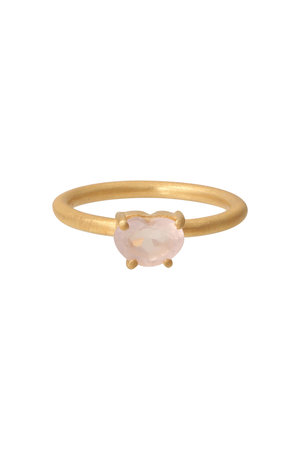 Kui Co.(クイ)｜ローズクォーツ リング/ピンク の通販｜ELLESHOP