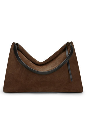 WANDLER(ワンドラー)｜Penelope Tote（Suede）/パリサンダー×ブラック