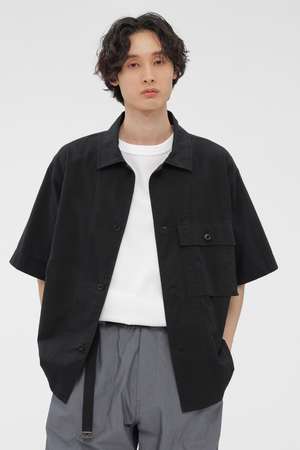 MARGALET HOWELLマーガレットハウエル★シャツブルゾン MARGARET HOWELL MEN(マーガレット・ハウエル メン)｜GARMENT DYED