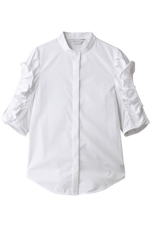 FORFORMO(フォルフォルモ)｜Frill Sleeve Shirt/ホワイト の通販