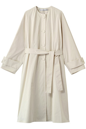 TIARA(ティアラ)｜ノーカラーコート/ライトベージュ の通販｜ELLESHOP