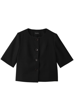 Steven Alan 幾何学模様 ノーカラージャケット Sサイズ Steven Alan(スティーブン アラン)｜ノーカラーショートスリーブ