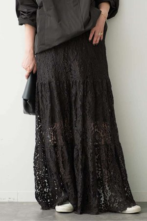 Deuxieme Classe(ドゥーズィエムクラス)｜*追加 Lace Tiered スカート