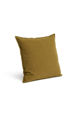 HAY(ヘイ)｜Linen Cushion 50×50/オリーブ の通販｜ELLESHOP