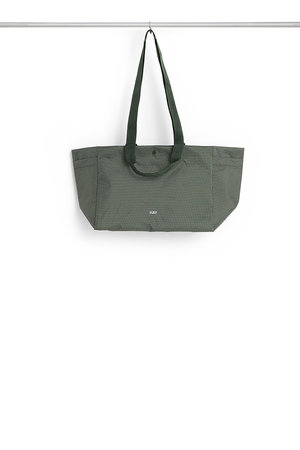 HAY(ヘイ)｜GRID WEEKEND BAG S/ダークグリーン の通販｜ELLESHOP 