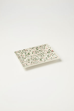 IITTALA(イッタラ)｜ヘレ A5プレート 15x21cm/ピンクグリーン の通販