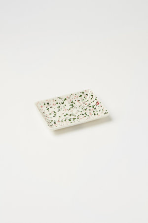 IITTALA(イッタラ)｜ヘレ A6プレート 10x15cm/ピンクグリーン の通販