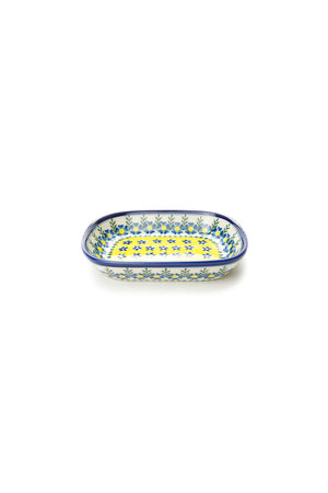 Polish Pottery(ポーリッシュポタリー)｜オリーブ皿/イエロー の通販