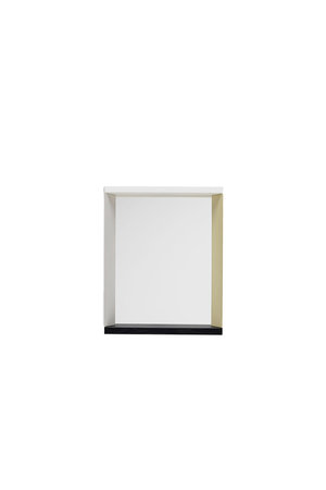 Vitra(ヴィトラ)｜カラー フレーム ミラー スモール/ナチュラル の通販