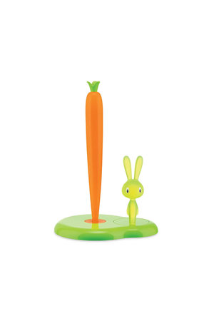ALESSI(アレッシ)｜BUNNY & CARROT キッチンペーパーホルダー/グリーン