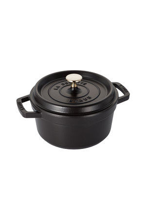 STAUB(ストウブ)｜ピコ・ココット ラウンド 22cm/ブラック の通販