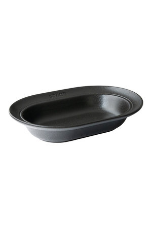 STAUB(ストウブ)｜オーバルプレート/マットブラック の通販｜ELLESHOP